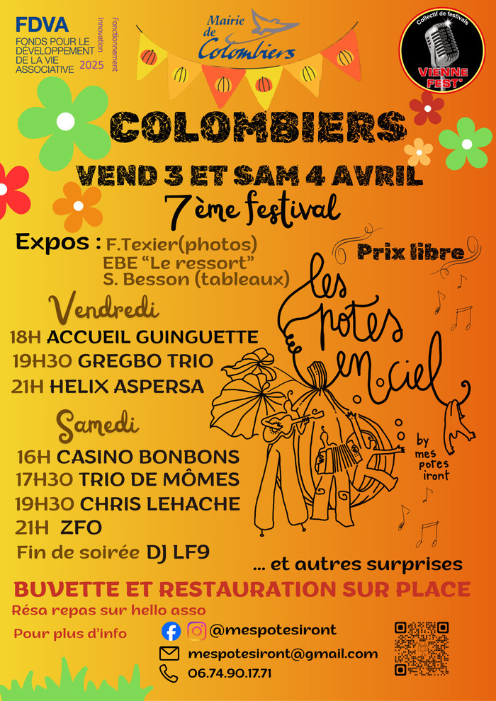 Les Potes en Ciel de Printemps 7 route des lavoirs Colombiers 2026-04-03