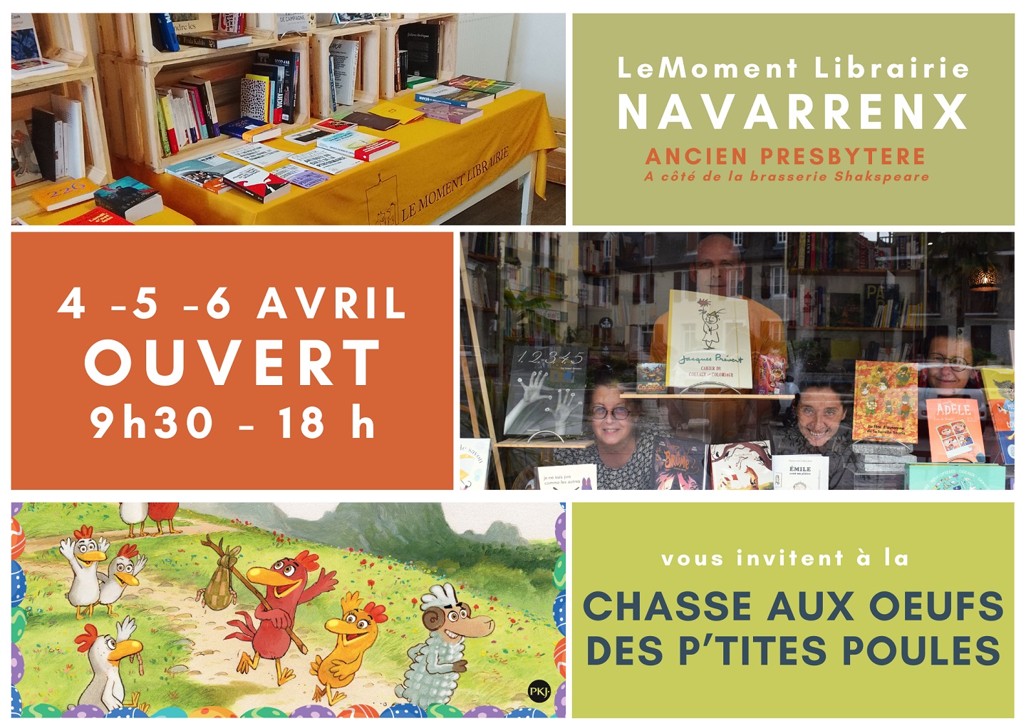 Les P'tites poules à Navarrenx Ancien presbytère Navarrenx 2026-04-04