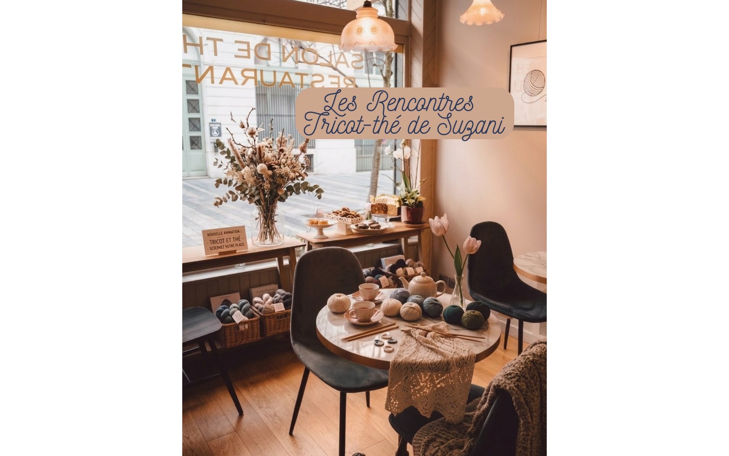 Les Rencontres Tricot-Thé de Suzani 2 Bis rue Saint Louis Pau 2026-03-30