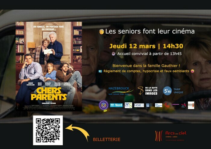 Les seniors font leur cinéma Cinéma Arcs En Ciel Hazebrouck