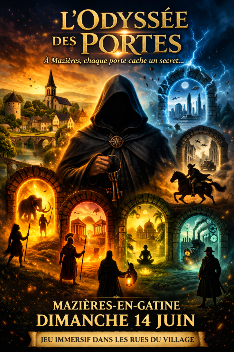 L'odyssée des Portes Mairie Mazières-en-Gâtine 2026-06-14
