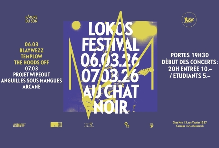 LOKOS FESTIVAL 2026 Chat Noir Carouge GE