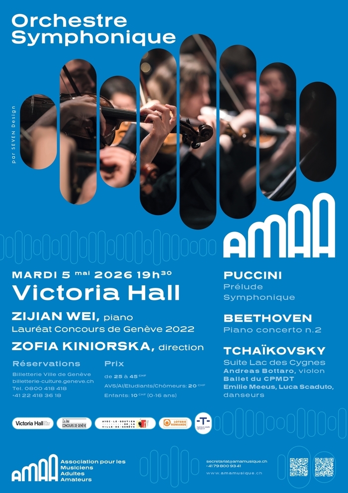 L’Orchestre Symphonique de l’AMAA Victoria Hall Genève
