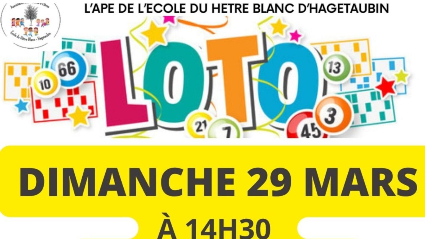 Loto Maison pour tous Hagetaubin 2026-03-29