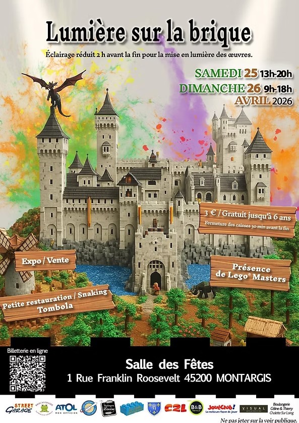 Lumière sur la brique Lumière sur la brique 1 Rue Franklin Roosevelt Montargis 2026-04-25