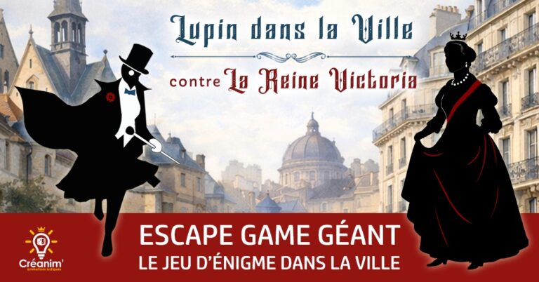 Lupin dans la Ville Escape Game Géant  Libourne 2026-05-09