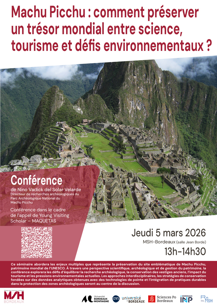 Machu Picchu: comment préserver un trésor mondial entre science