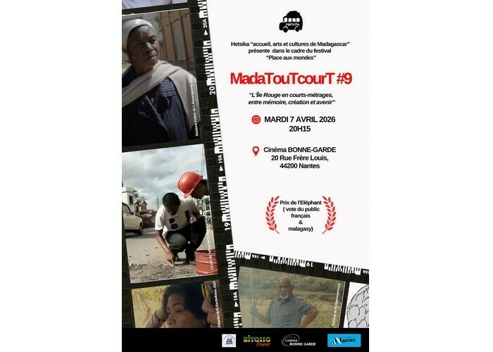 MadaTouTcourt #9 - Courts-métrages malgaches Ciné-Théâtre Bonne Garde