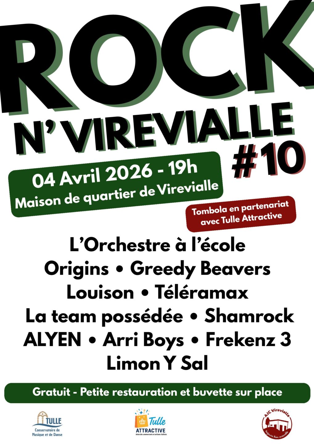 Maison de quartier Rock'n Virevialle 10 140 Passage Jean Rostand Tulle 2026-04-04