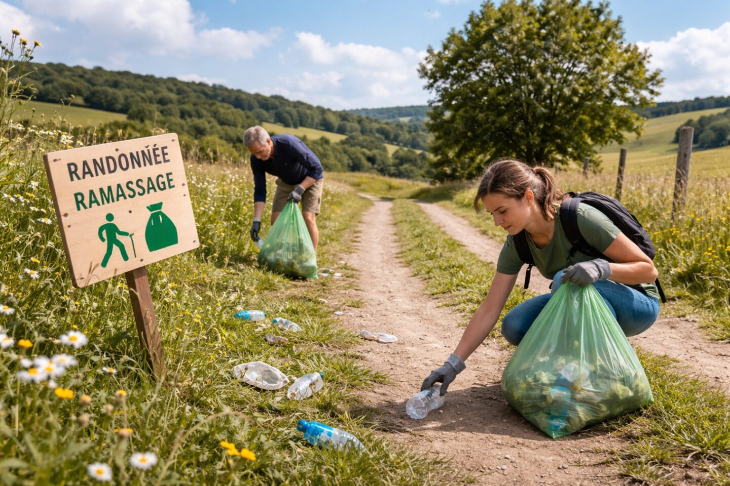 Maison Fleuriel Randonnée ramassage des déchets 8 rue Alain Fournier Épineuil-le-Fleuriel 2026-04-26