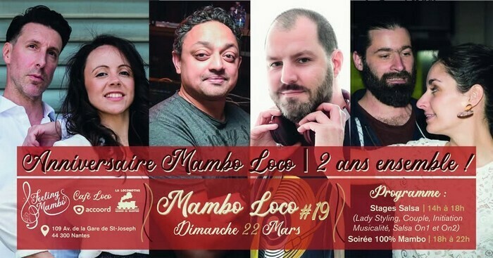 Mambo Loco #19 - Édition anniversaire - 2 ans d'existence ! Locomotive (La) - Maison de Quartier Erdre-Batignolles