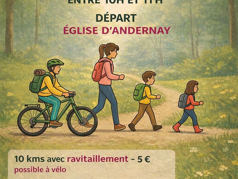 Marche à la campagne