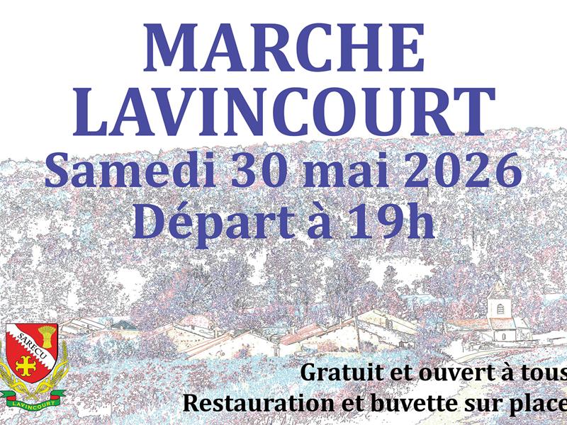 Marche autour de Lavincourt 4 Rue de l'église Lavincourt 2026-05-30