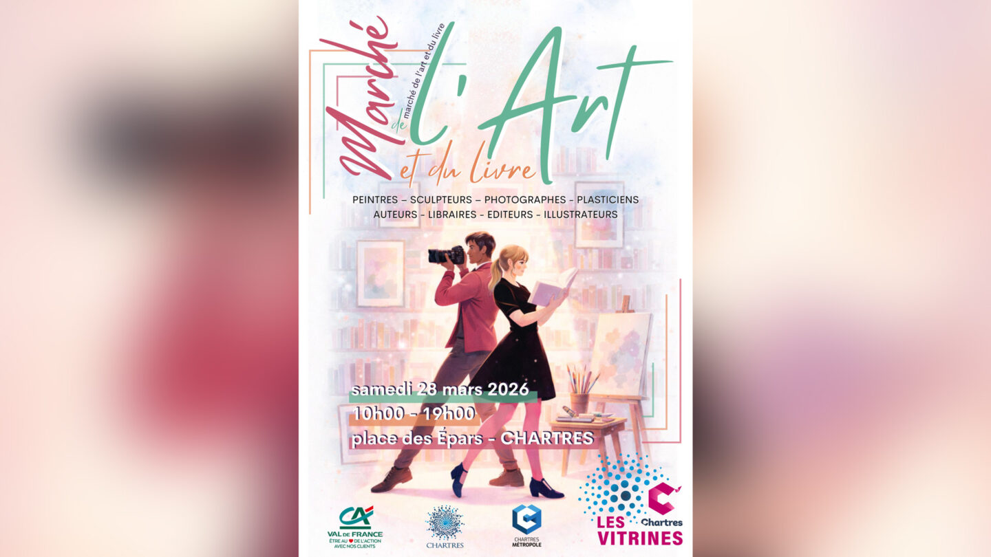 Marché de l'Art et du Livre 2026 Place des Épars Chartres 2026-03-28
