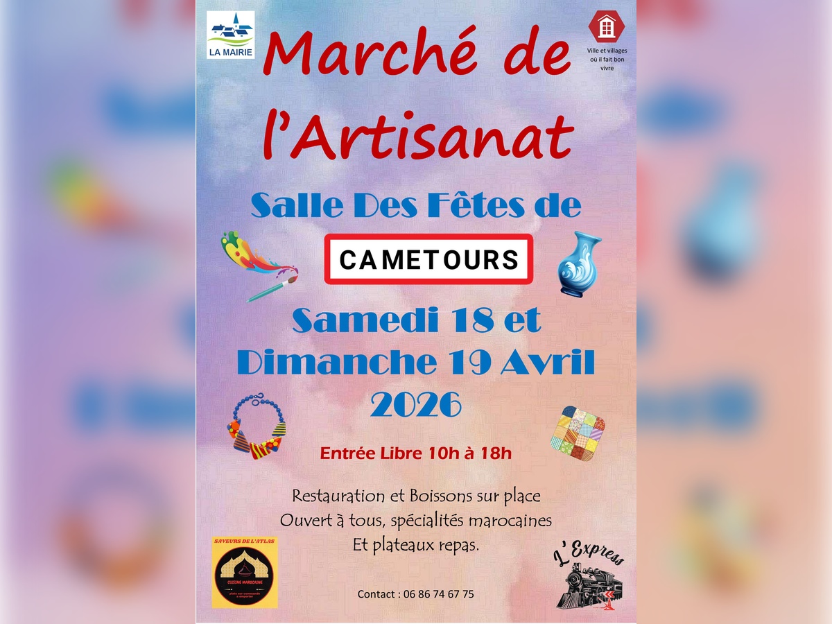 Marché de l'artisanat Le Bourg Cametours 2026-04-19