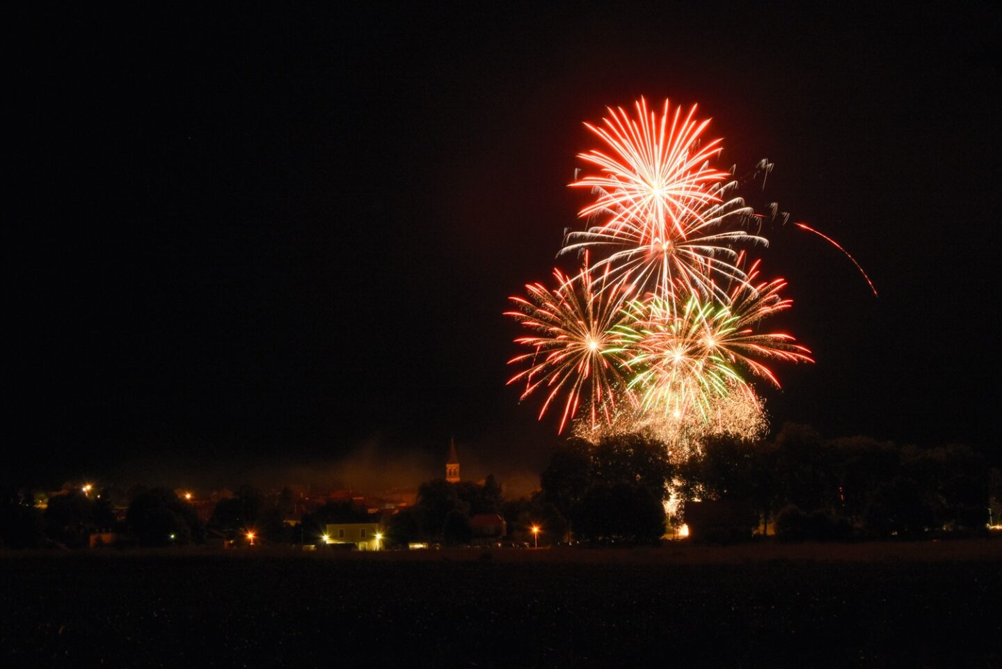 Marché de nuit Parkink Salle des fêtes Audebert Négrondes 2026-07-10