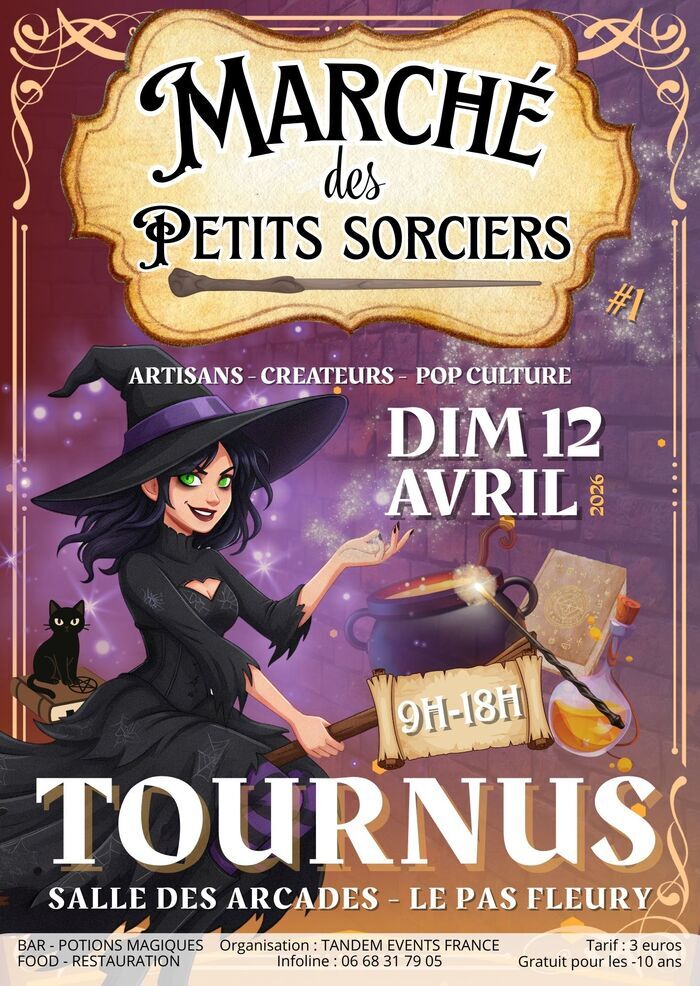Marché des petits sorciers Salle Agora Saint-Ismier