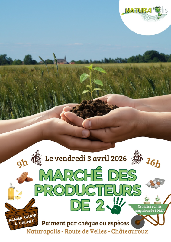 Marché des producteurs 2 demain  Châteauroux
