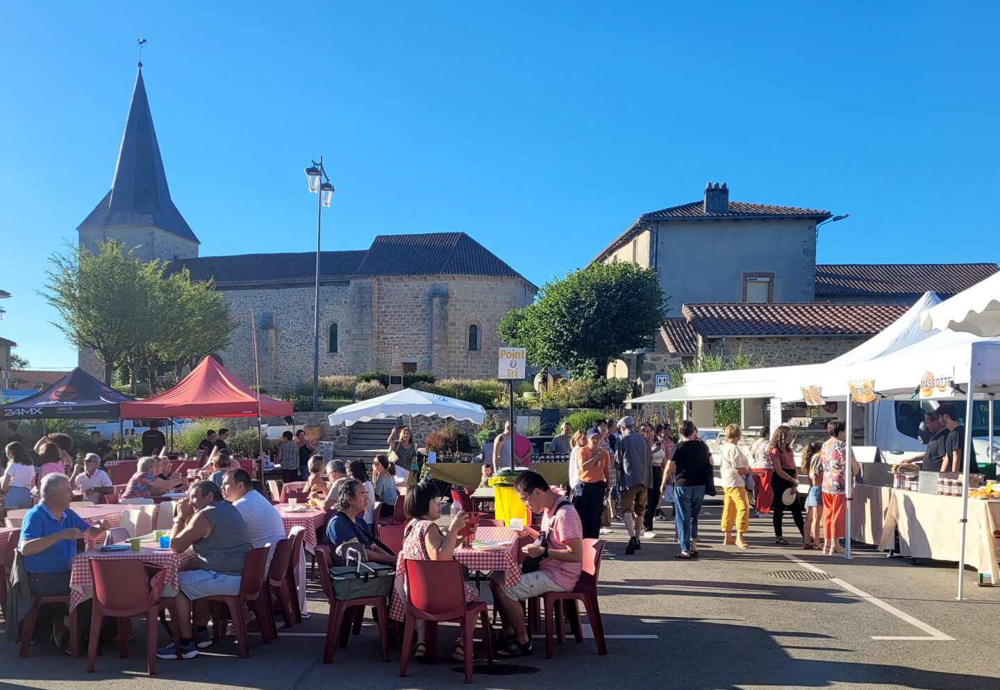Marché festif à Javerdat Javerdat