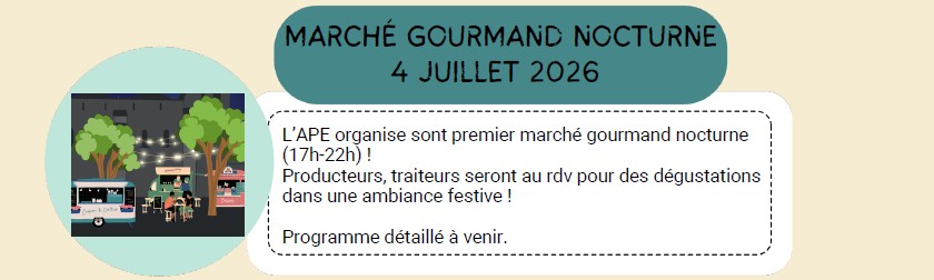 Marché gourmand nocturne Halle B. Jougleux Cambo-les-Bains 2026-07-04