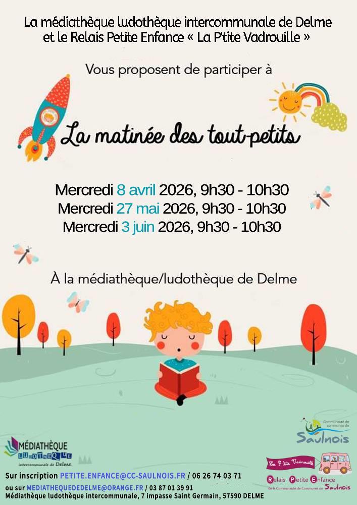 Matinée des tout-petits 7 impasse Saint-Germain Delme 2026-04-08
