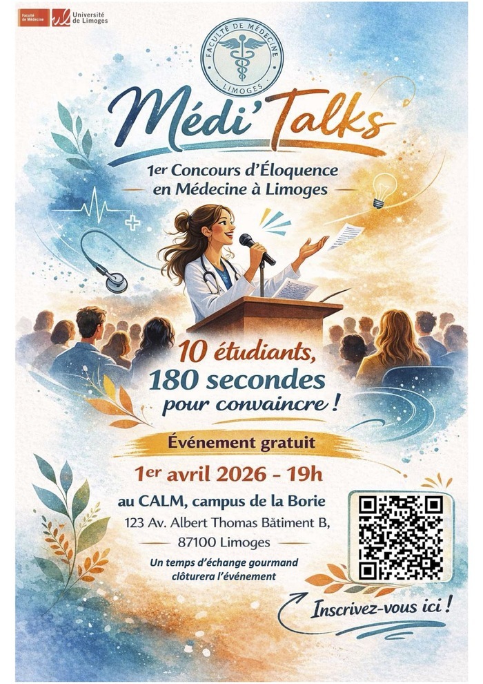 Medi’Talks CALM - Campus La Borie Limoges