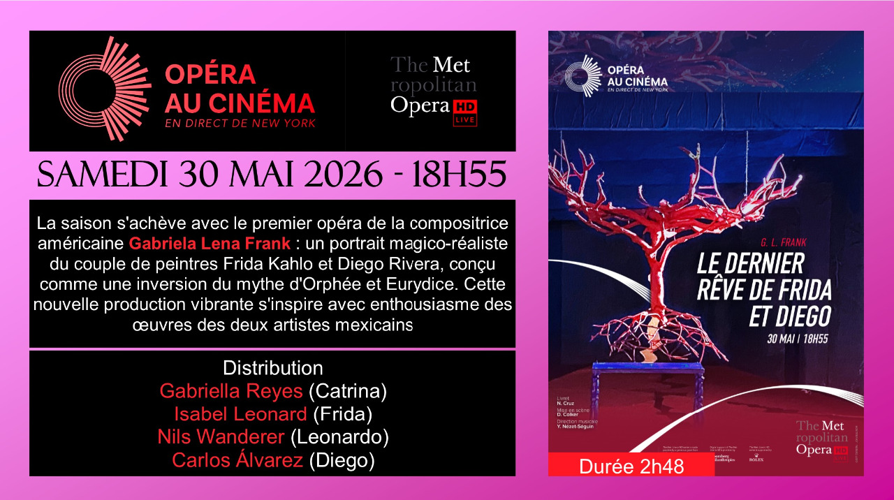 Met Opera au Cinéma Lumière à Nogent-sur-Seine  Nogent-sur-Seine