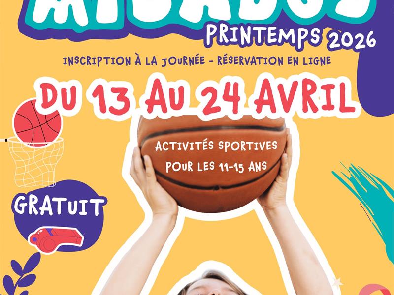 Micados Printemps 2026 Espace Aquatique Cap Vert Breistroff-la-Grande 2026-04-13