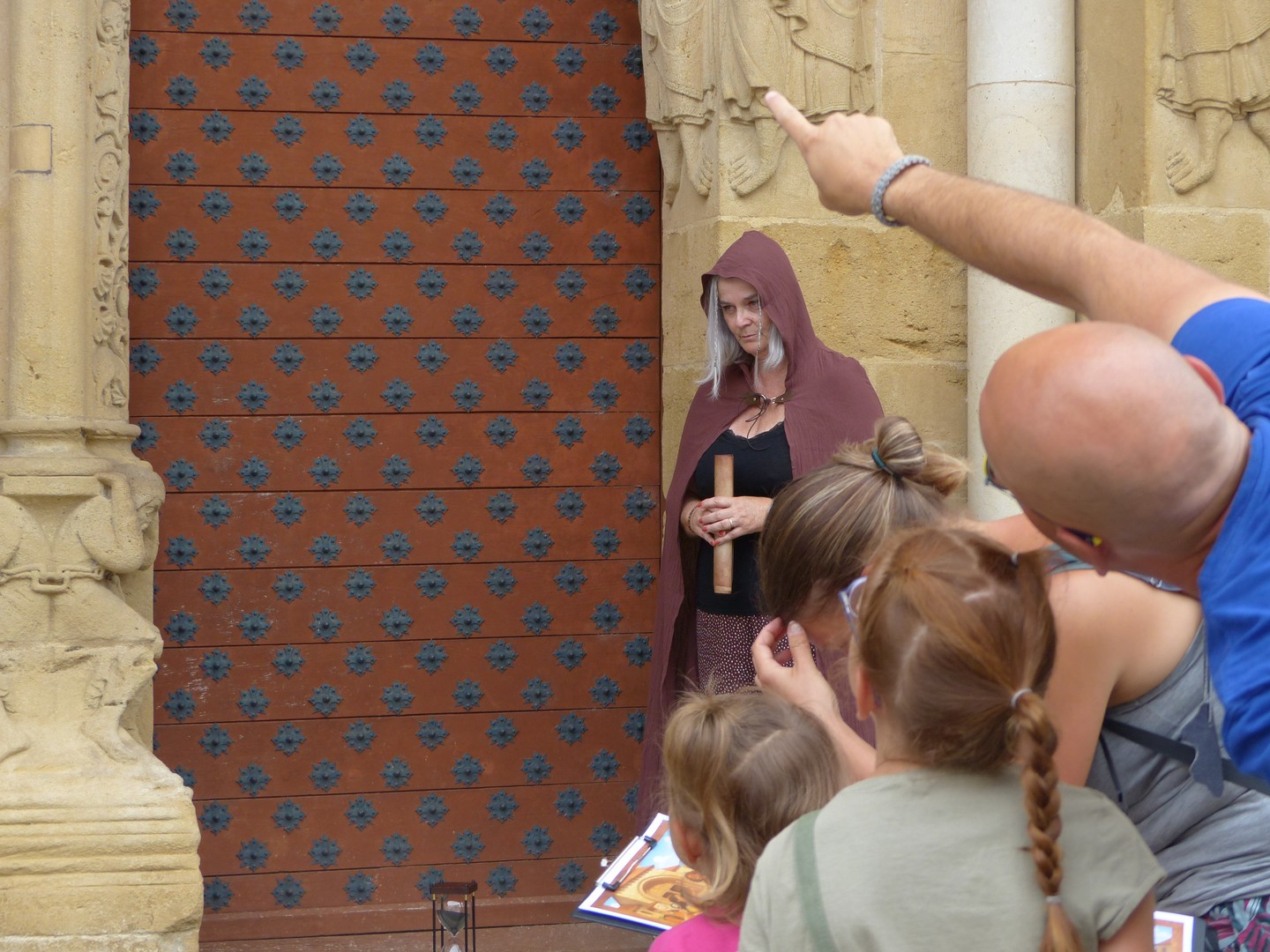 Mission Sainte-Foy le code du chapiteau Eglise Sainte-Foy Morlaàs 2026-04-08