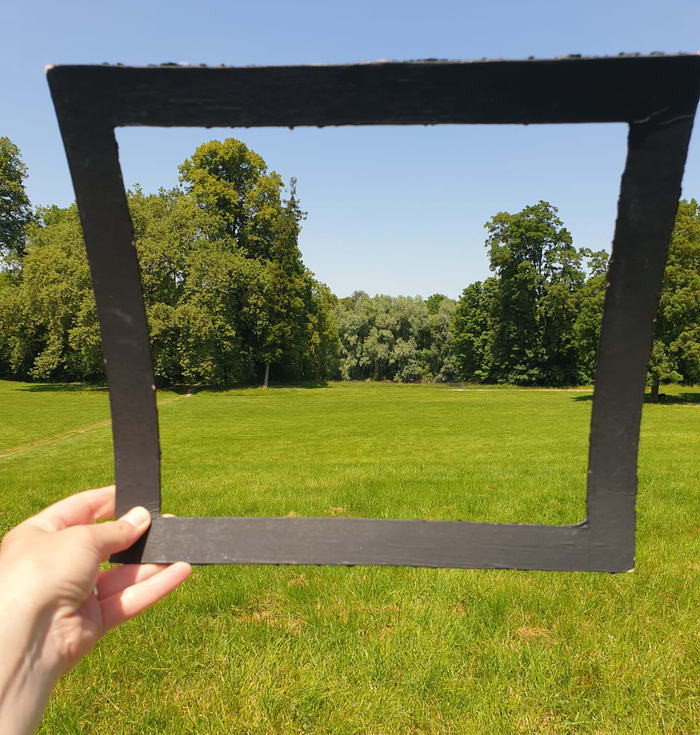 Mon parc à l'aquarelle Grille d'honneur du parc de Noisiel Noisiel