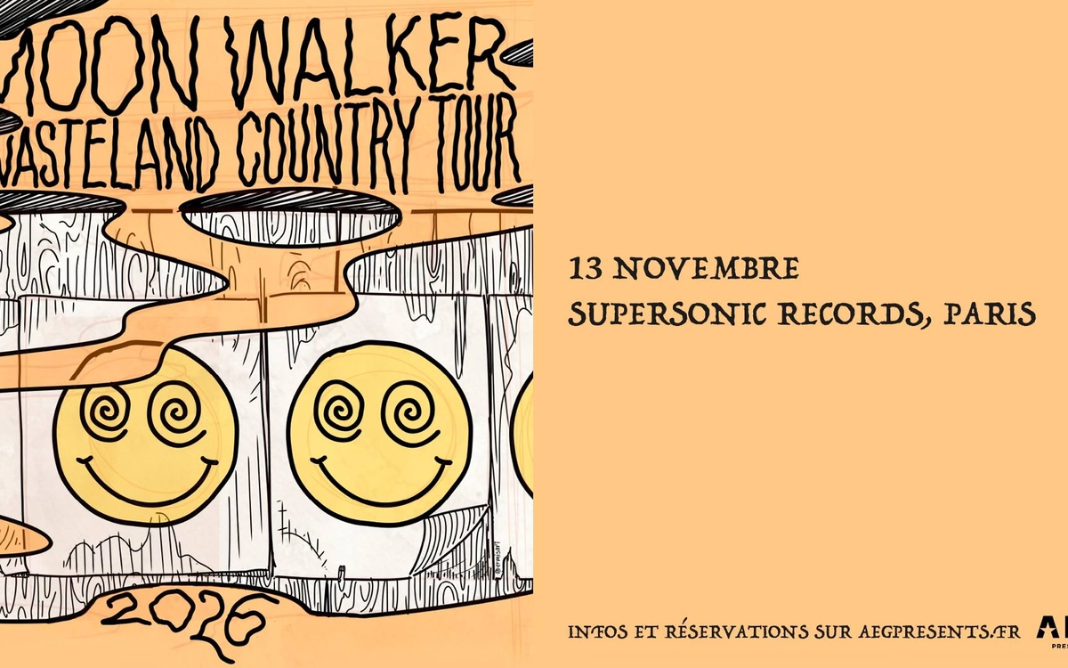 Moon Walker en concert (côté Records) Supersonic Records Paris