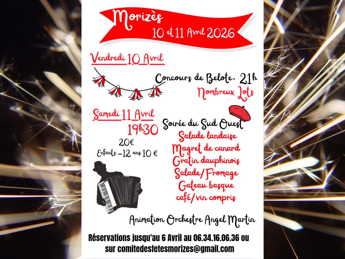 Morizès en fête Foyer Rural Morizès 2026-04-10