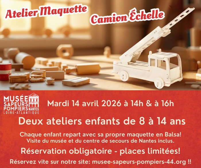 Musée des Sapeurs Pompiers – Atelier enfants (8 à 14 ans) Musée des Sapeurs Pompiers
