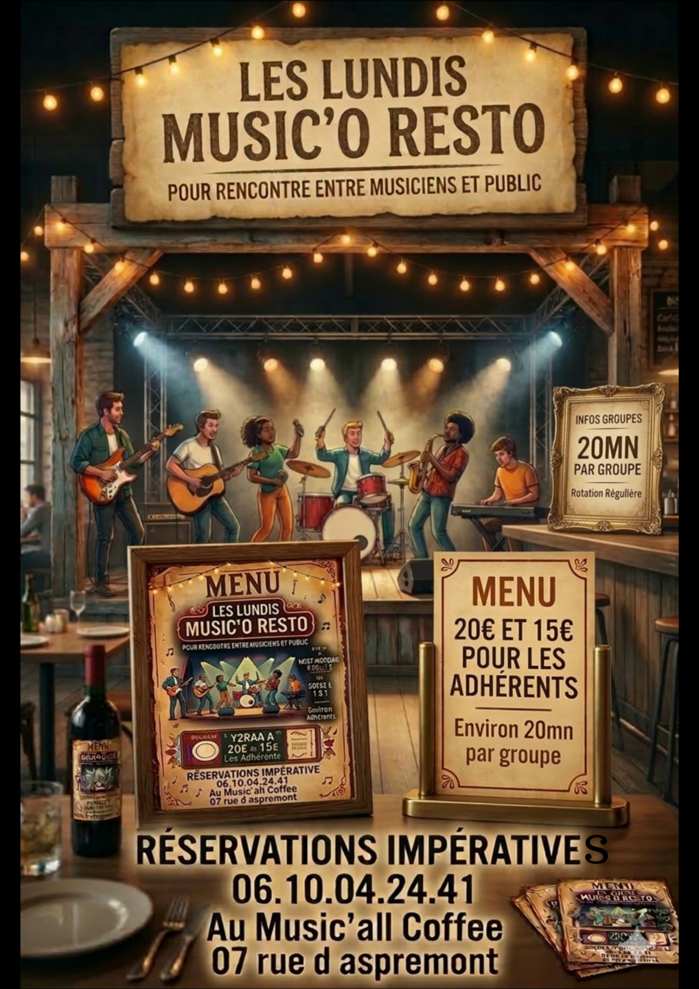 MUSIC' O Resto 7 rue d'Aspremont Dax 2026-03-30