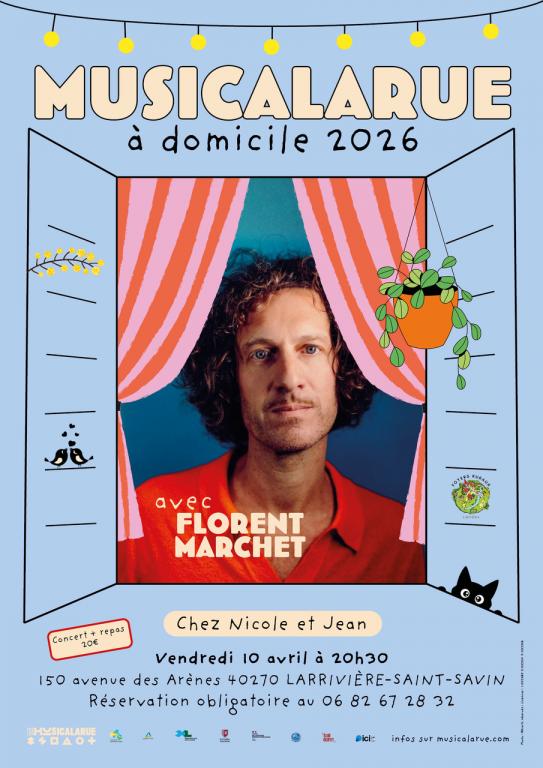 Musicalarue à domicile 150 Avenue des Arènes Larrivière-Saint-Savin 2026-04-10