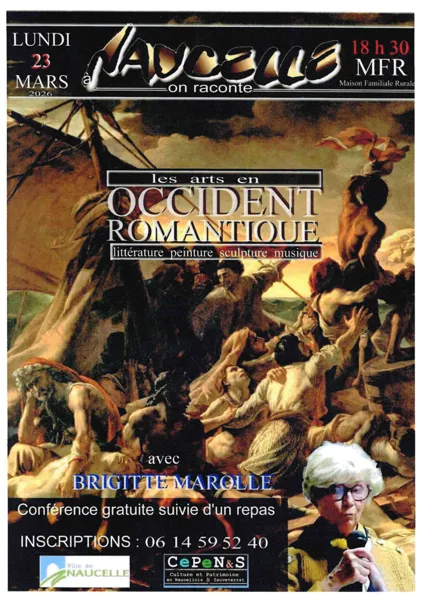 Naucelle on raconte les arts en occident romantique 7 rue de Villelongue Naucelle 2026-03-23