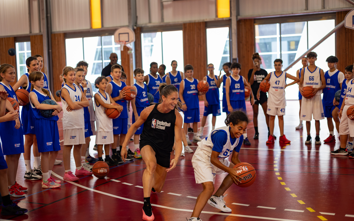 NBA Basket Ball School France Centre sportif Georges Carpentier PARIS