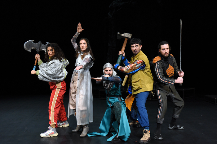 Nelvar le royaume sans peuple - Logan De Carvalho & Margaux Desailly Théâtre du Vieux Saint-Étienne Rennes