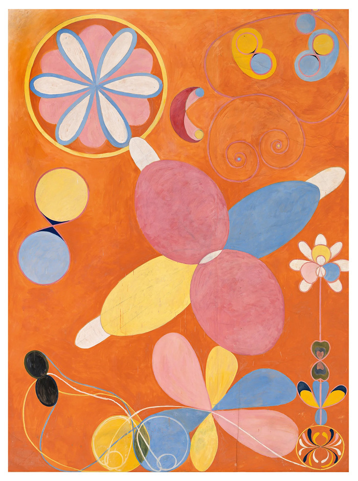 Nocturne de l'exposition "Hilma af Klint" Grand Palais Paris
