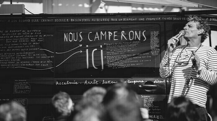 Nous camperons ici - de et par Sébastien Barrier Caserne Mellinet/La Générale