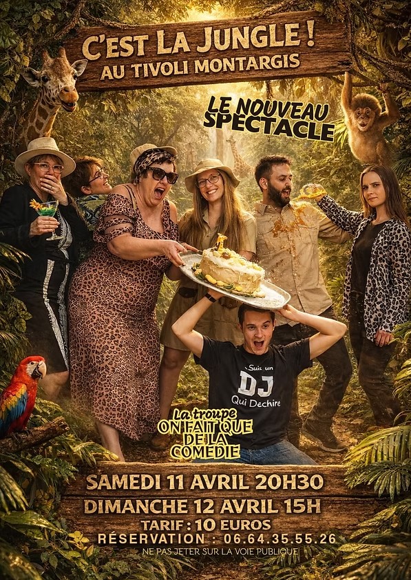 Nouveau spectacle C’est la jungle ! 2 Rue Franklin Roosevelt Montargis 2026-04-11