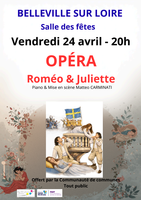 Opéra Roméo et Juliette  Belleville-sur-Loire