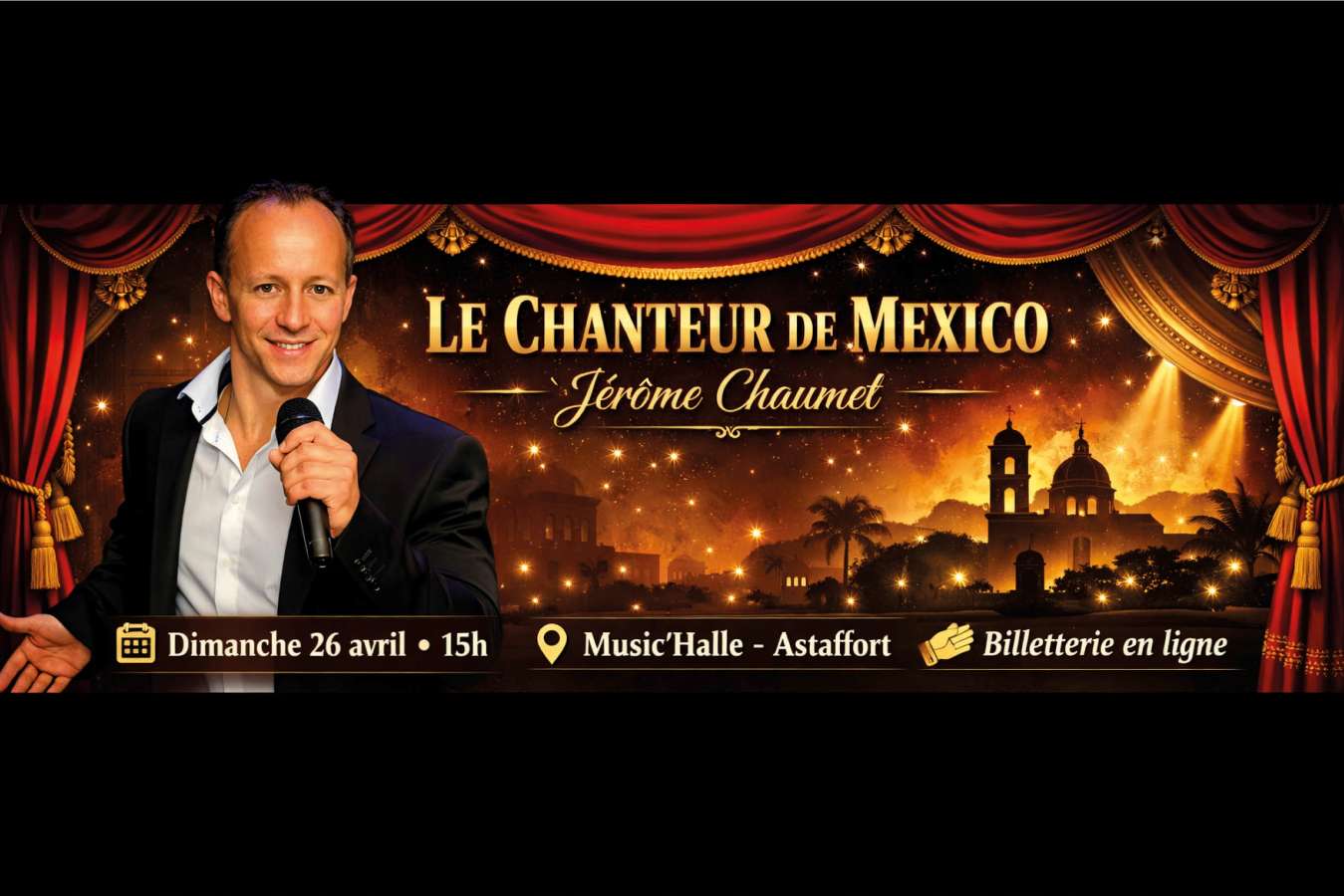 Opérette Le Chanteur de Mexico Music Halle Astaffort 2026-04-26