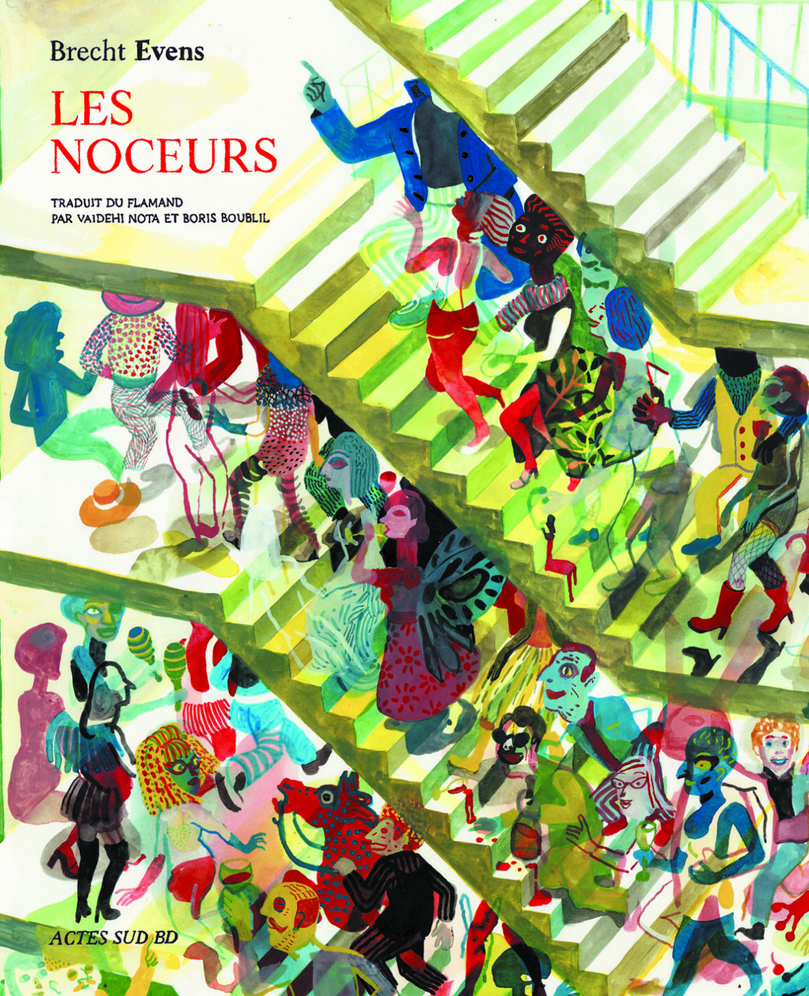 Couverture du roman graphique Les Noceurs
