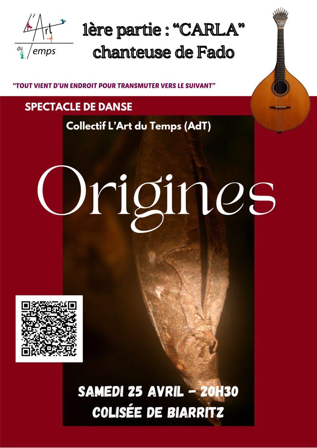 “Origines” Le Colisée Biarritz