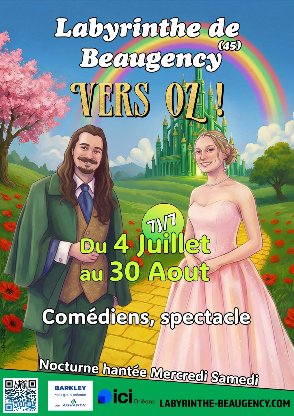 Ouverture du Labyrinthe de Beaugency