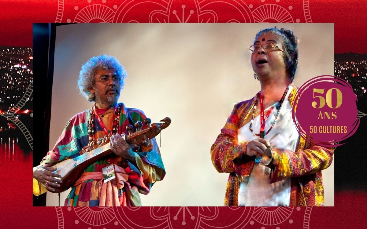 Paban Das Baul et Mimlu Sen - Chants bauls Théâtre Mandapa  Paris