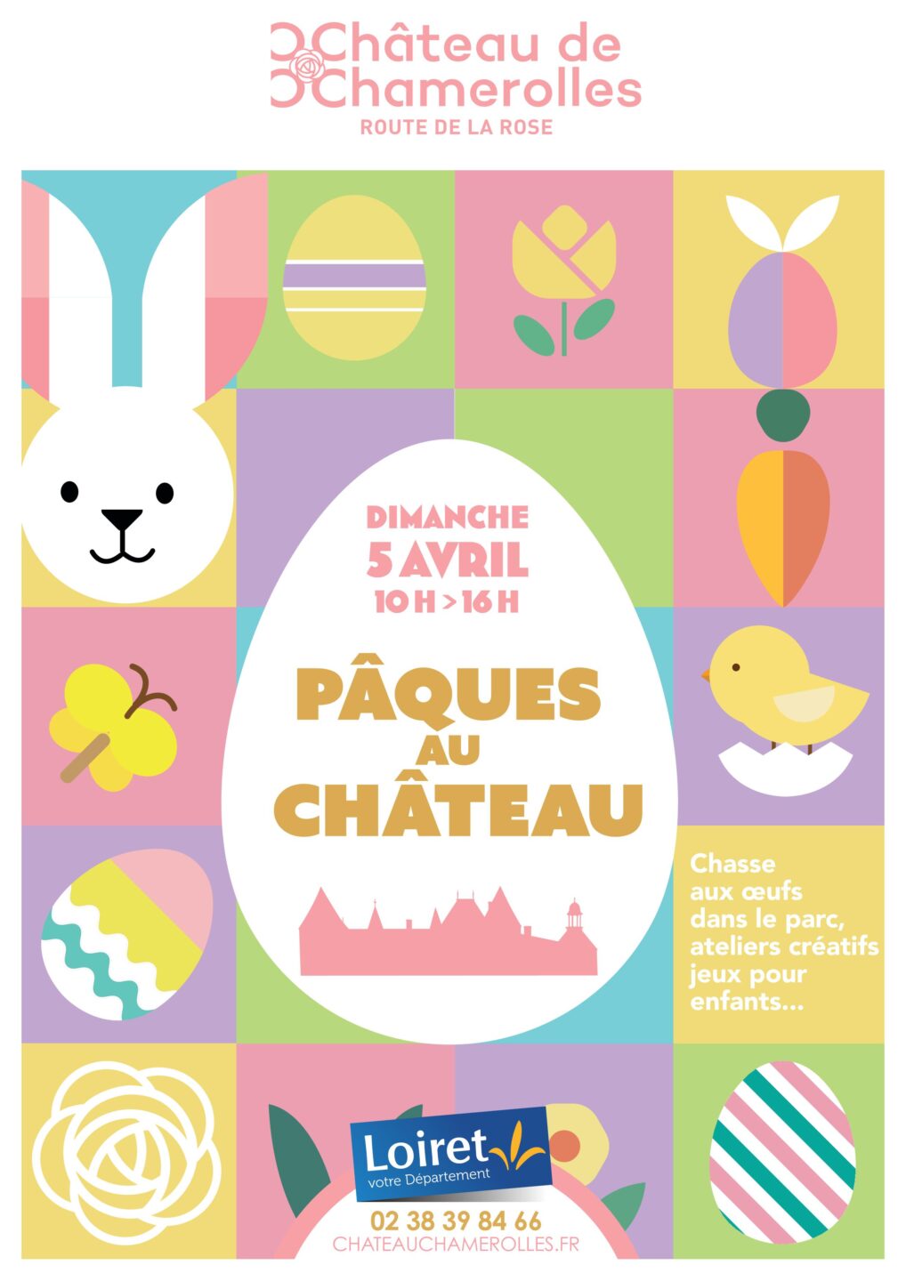 Pâques au château Gallerand Chilleurs-aux-Bois 2026-04-05