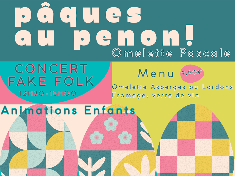 Pâques au Penon Place Victor Gentille Seignosse 2026-04-05