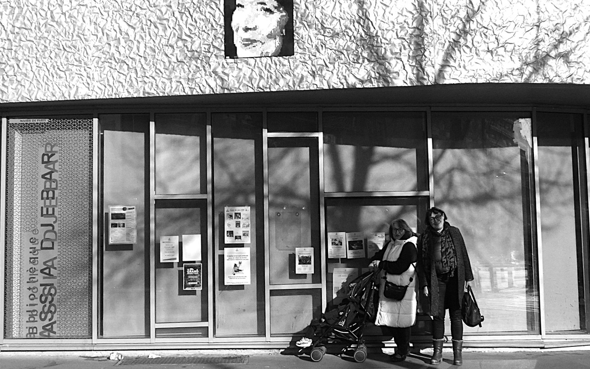 Parcours féministe dans le XXe arrondissement Départ de l'Espace Taos Amrouche  Paris